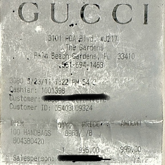 Gucci Diamante Canvas Vintage Web Joy Medium Boston Bag - Picture 15 of 15